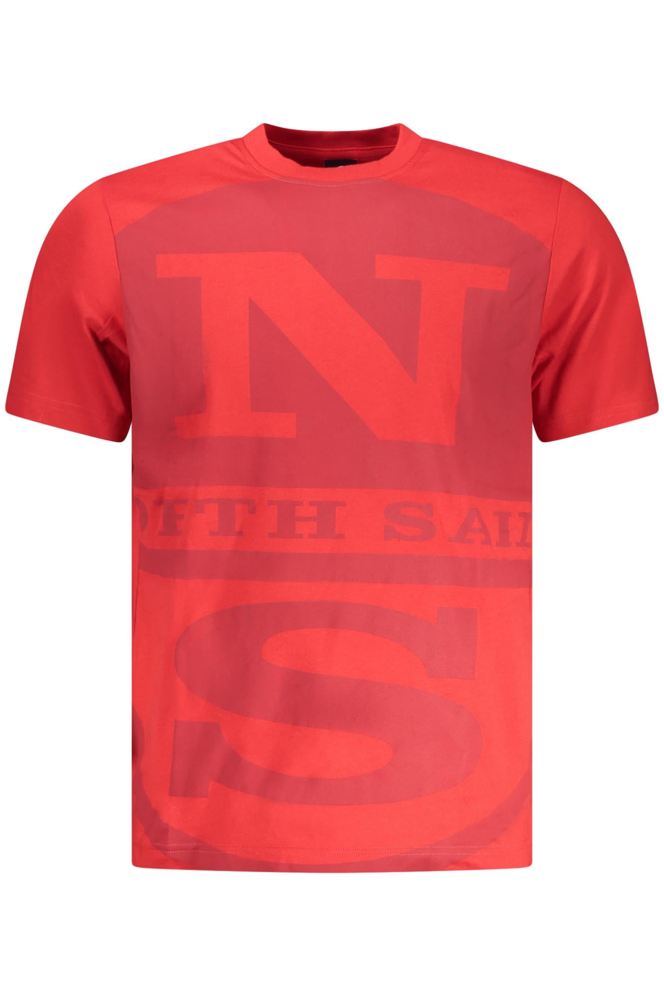 NORTH SAILS 996044000_RO0230 Rosso T-Shirt Uomo 