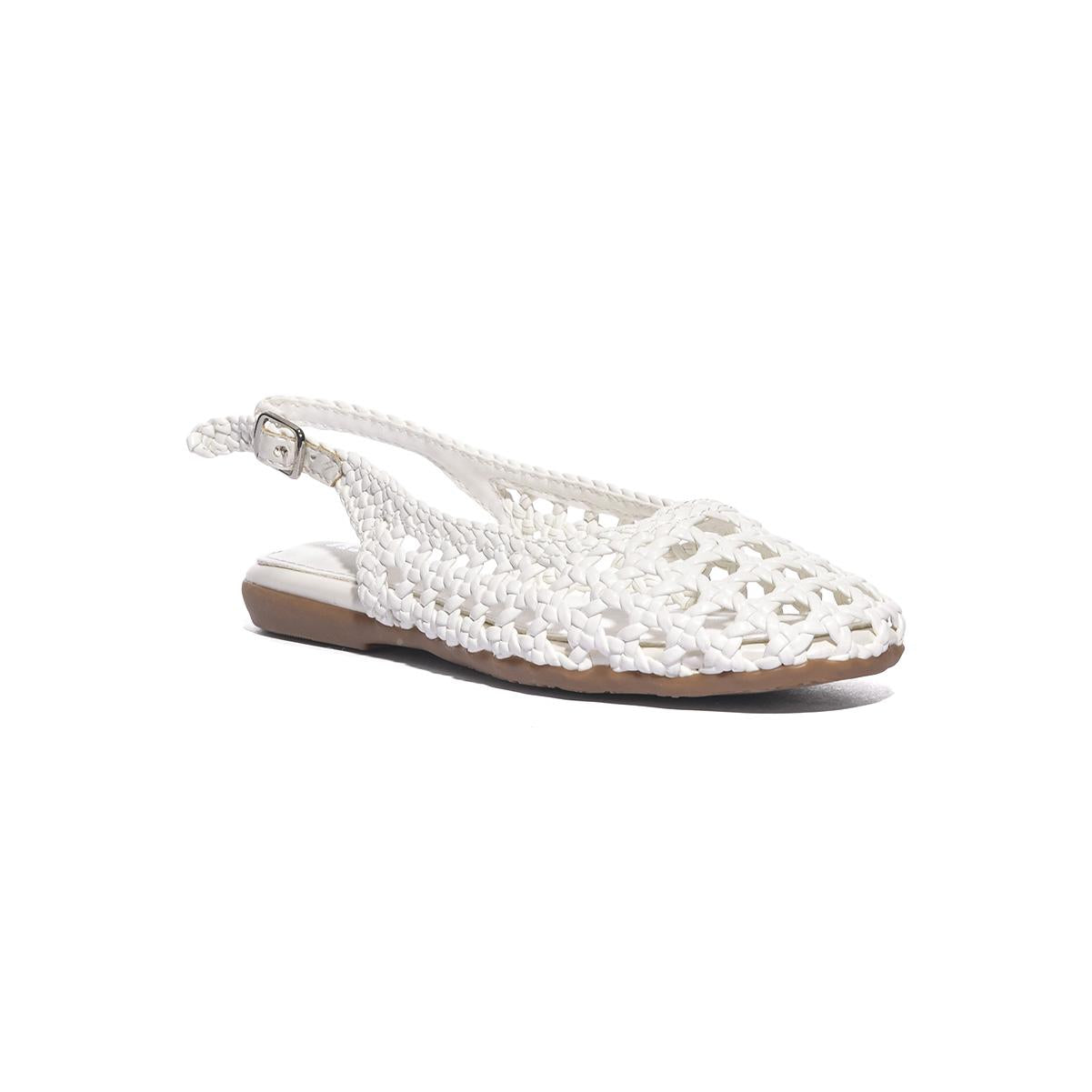 ASSO AG18043 WHITE Ballerine Bambina 