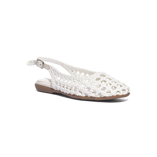 ASSO AG18043 WHITE Ballerine Bambina 