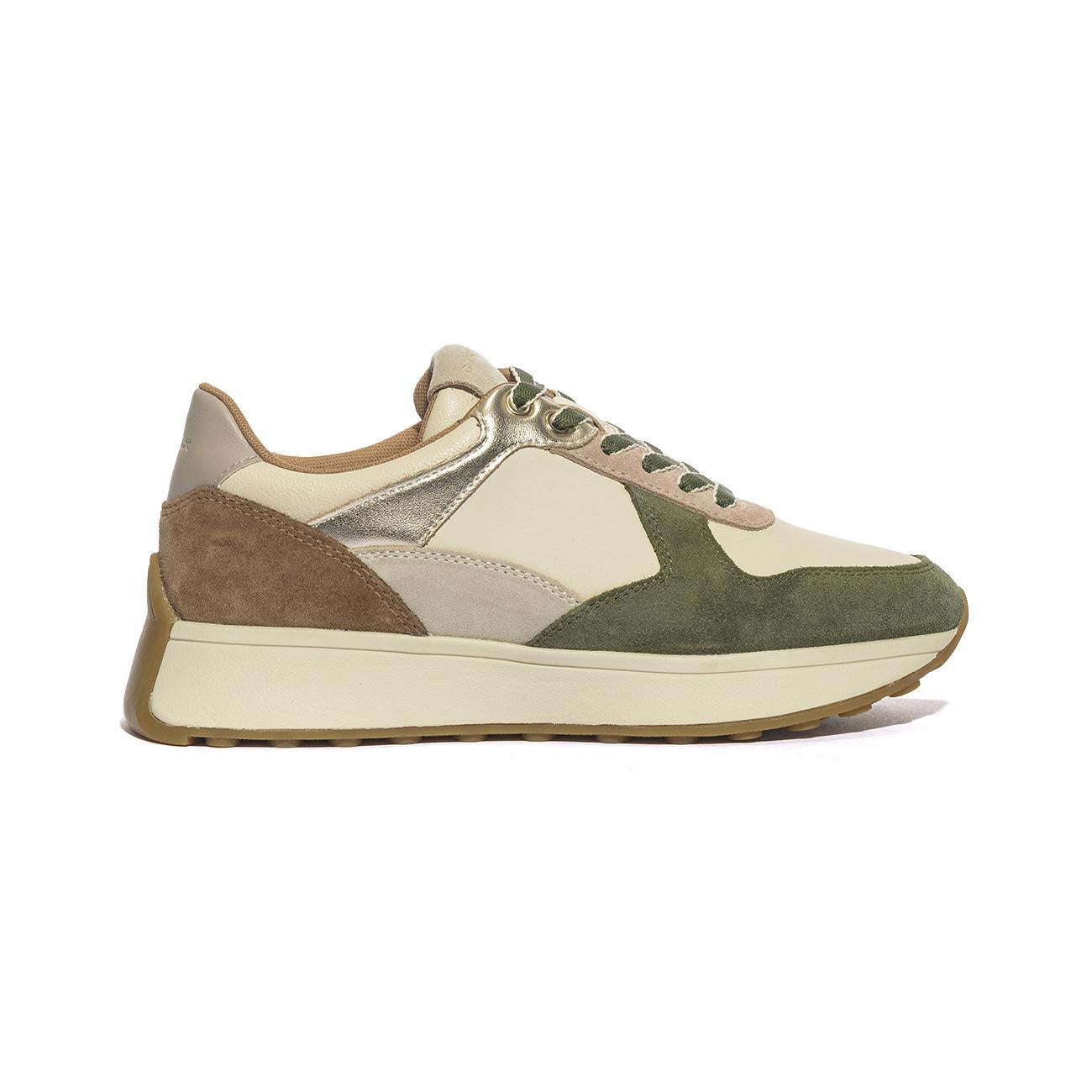 Sneakers Geox AMABEL Bianche D45MDA 02285LT TAUPE PAPYRUS     CH61S GEOX
