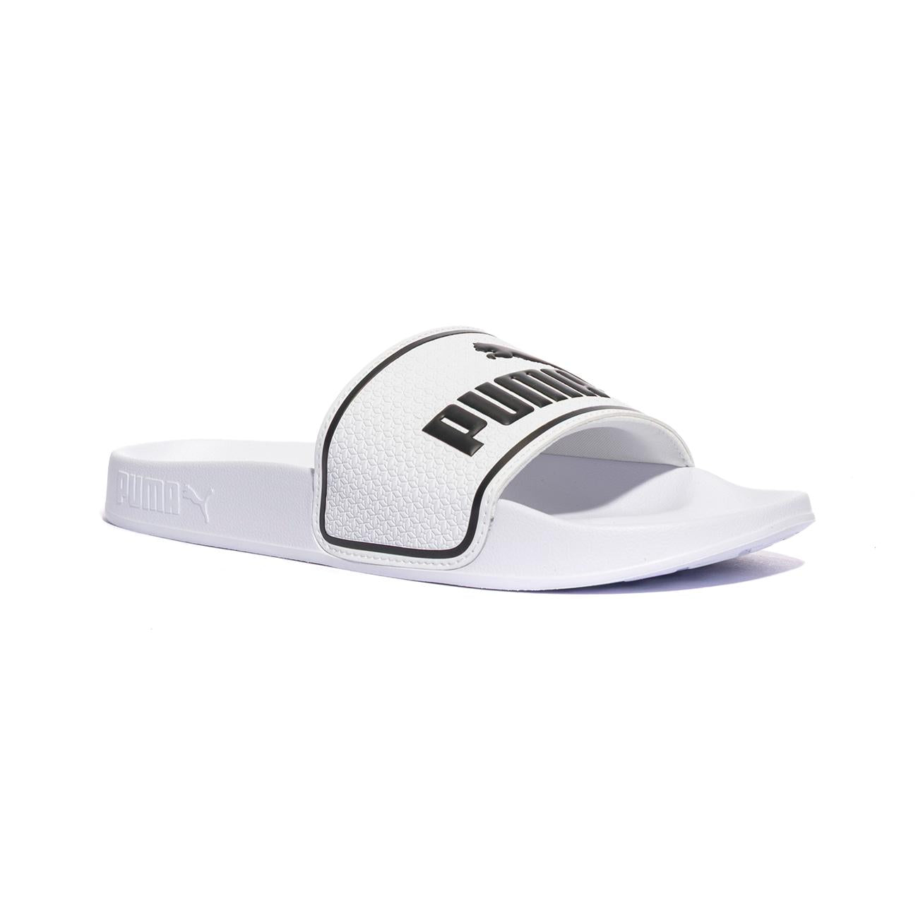 PUMA 384139-02 white Ciabatte Unisex Bambino 