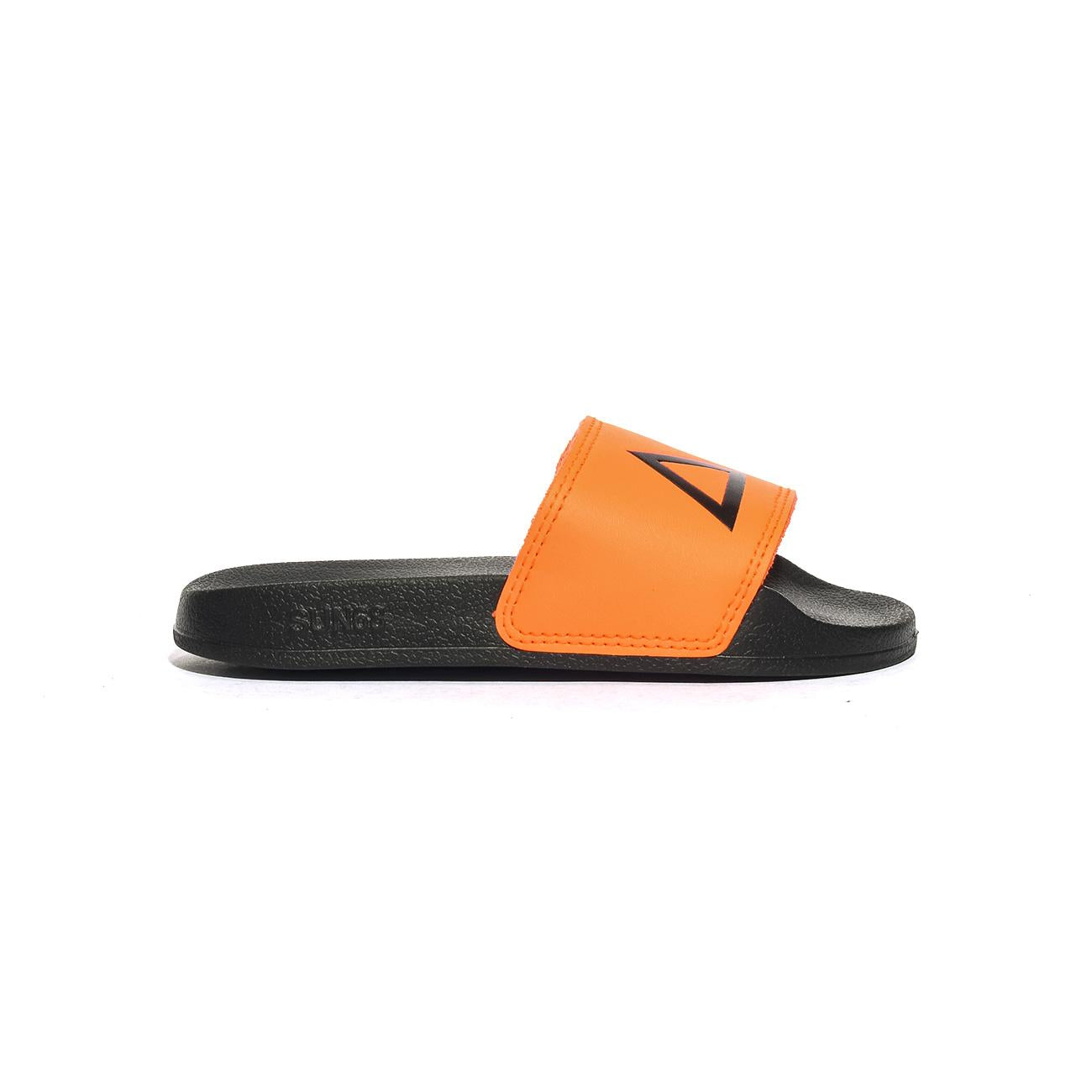 SUN 68 X34301 NERO ARANCIO FLUO Ciabatte Bambino 