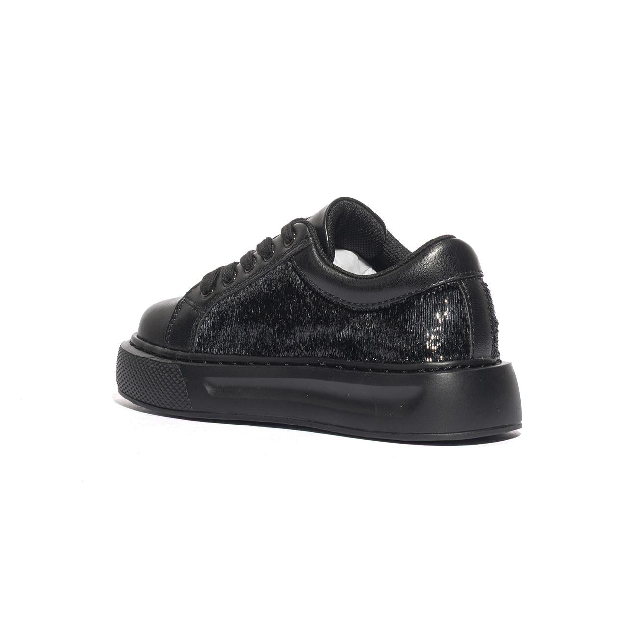 LIUJO 4F4303TX06422222 SPREADING BLACK Sneakers Bambina 