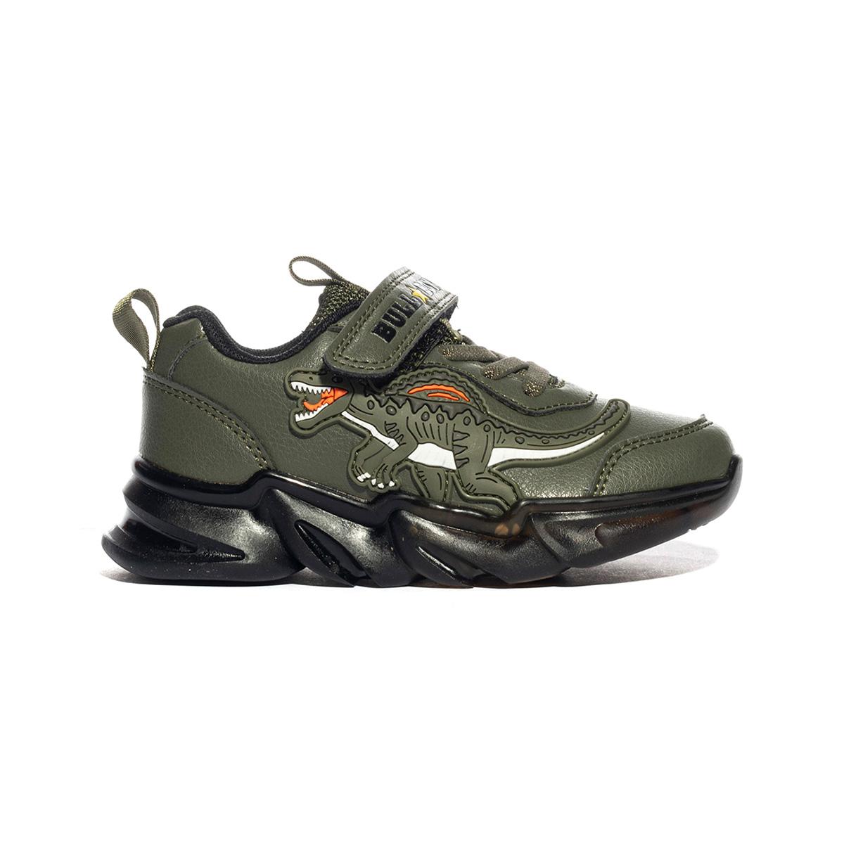 BULL BOYS DVAL3396 VERDE PALUDE Sneakers Bambino 