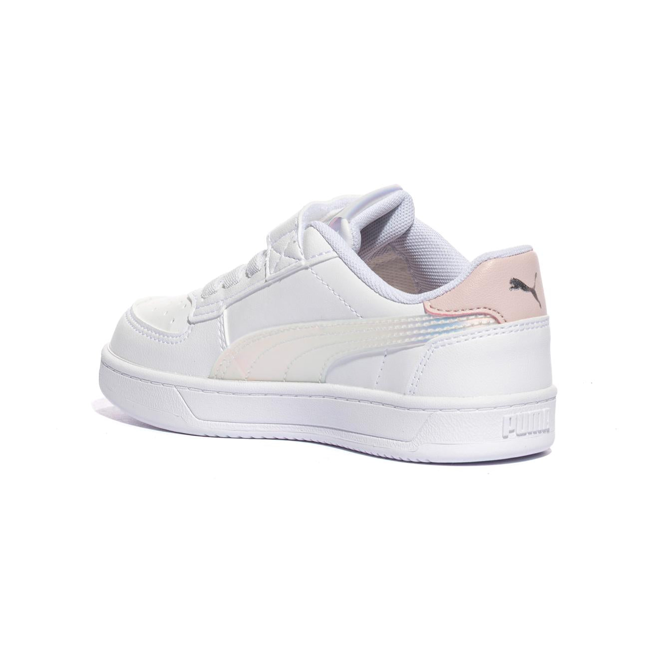 PUMA 398729-01 white Sneakers Unisex Bambino 