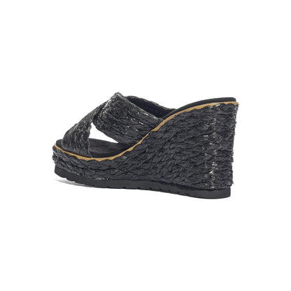 KISS KRISS K52 NERO Sandali Donna 