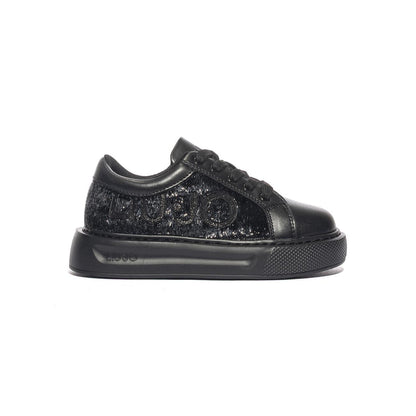 LIUJO 4F4303TX06422222 SPREADING BLACK Sneakers Bambina 