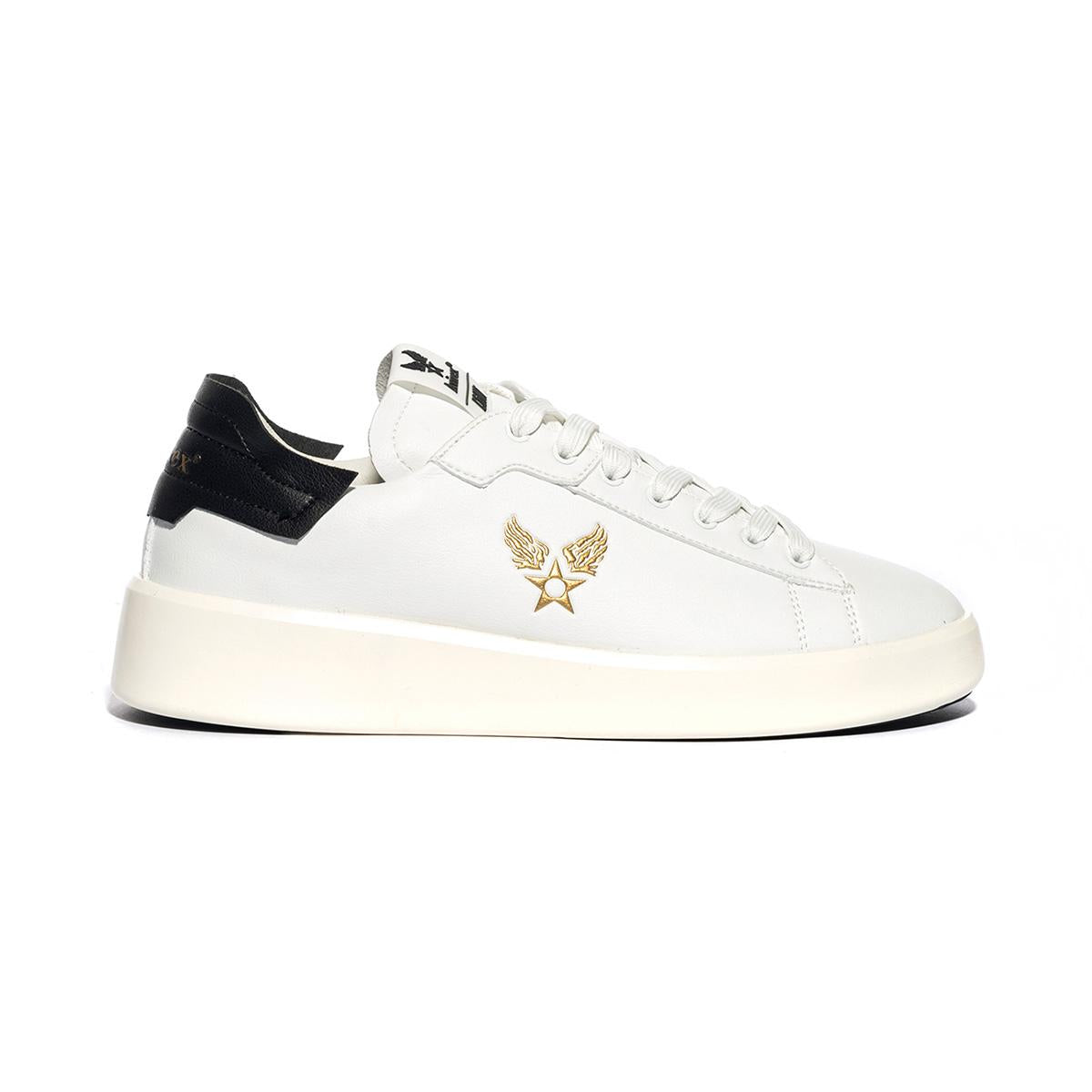 AVIREX OS AV41M82623 WHITE BLACK Sneakers Uomo 