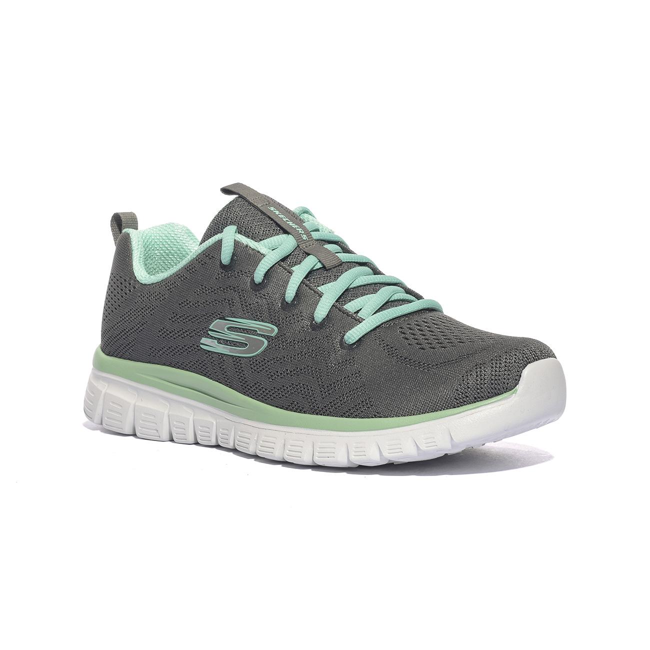 Sneakers Skechers GRACEFUL-GET CONNECTED Grigie 12615CCGR SKECHERS