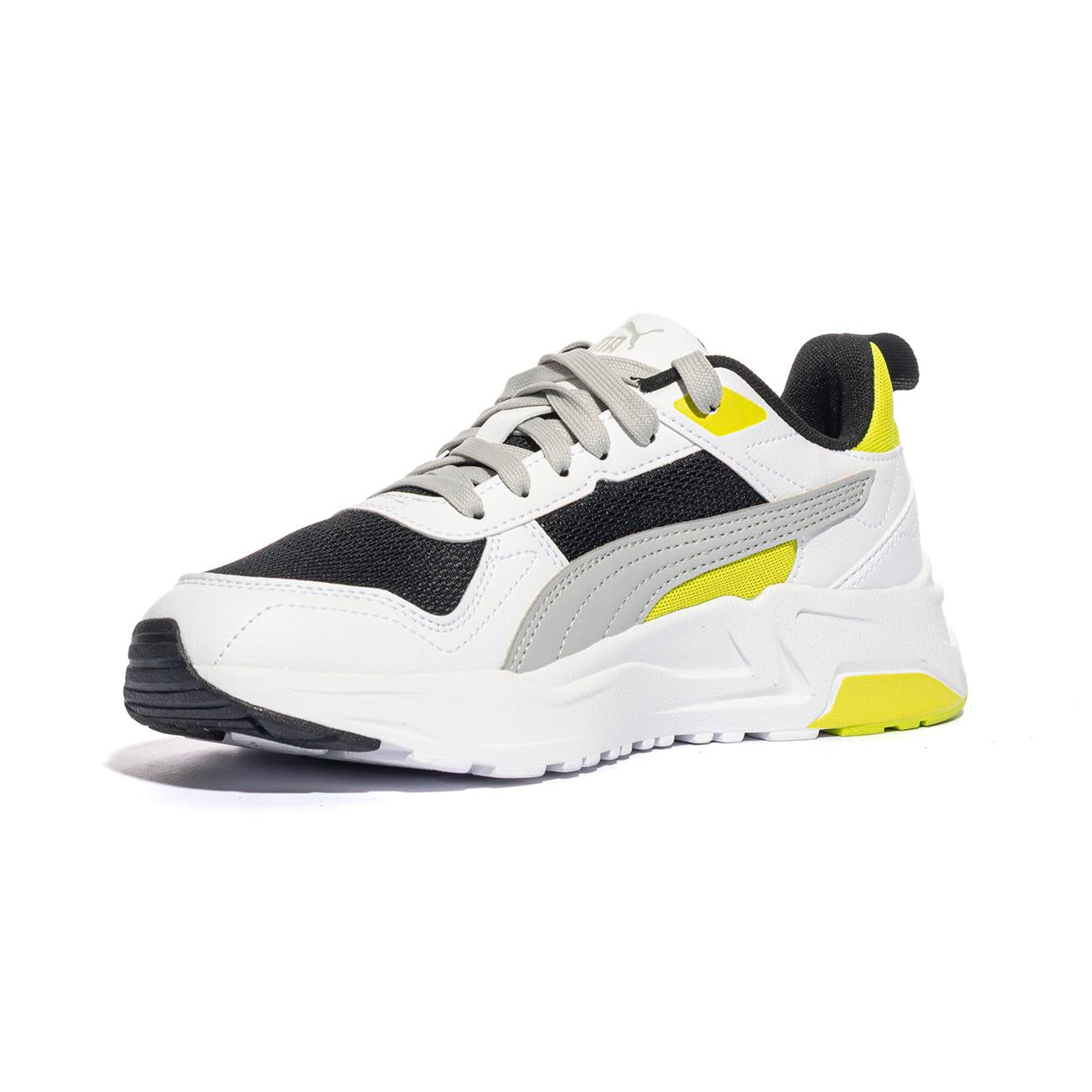 PUMA 400231-05 Black WhiteCool  GrayLime Sneakers Unisex 