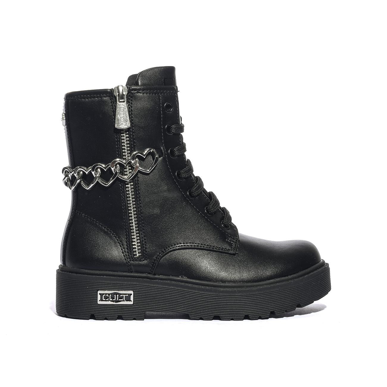 CULT T385 BLACK Stivaletti Bambina 