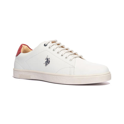 U.S. POLO ASSN. HUMMER001M 4L1 WHI RED07 WHITE JESTE Sneakers Uomo 
