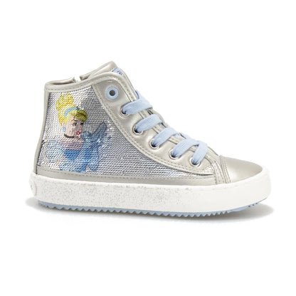 GEOX J164GD SILVER C1007 Sneakers Bambina 