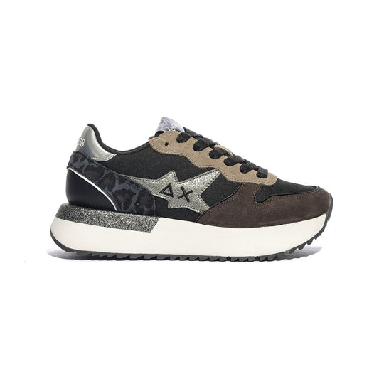 Sneakers Sun68 BIG STARGIRL MIX MATERIAL Nere Z45221NERO SUN 68