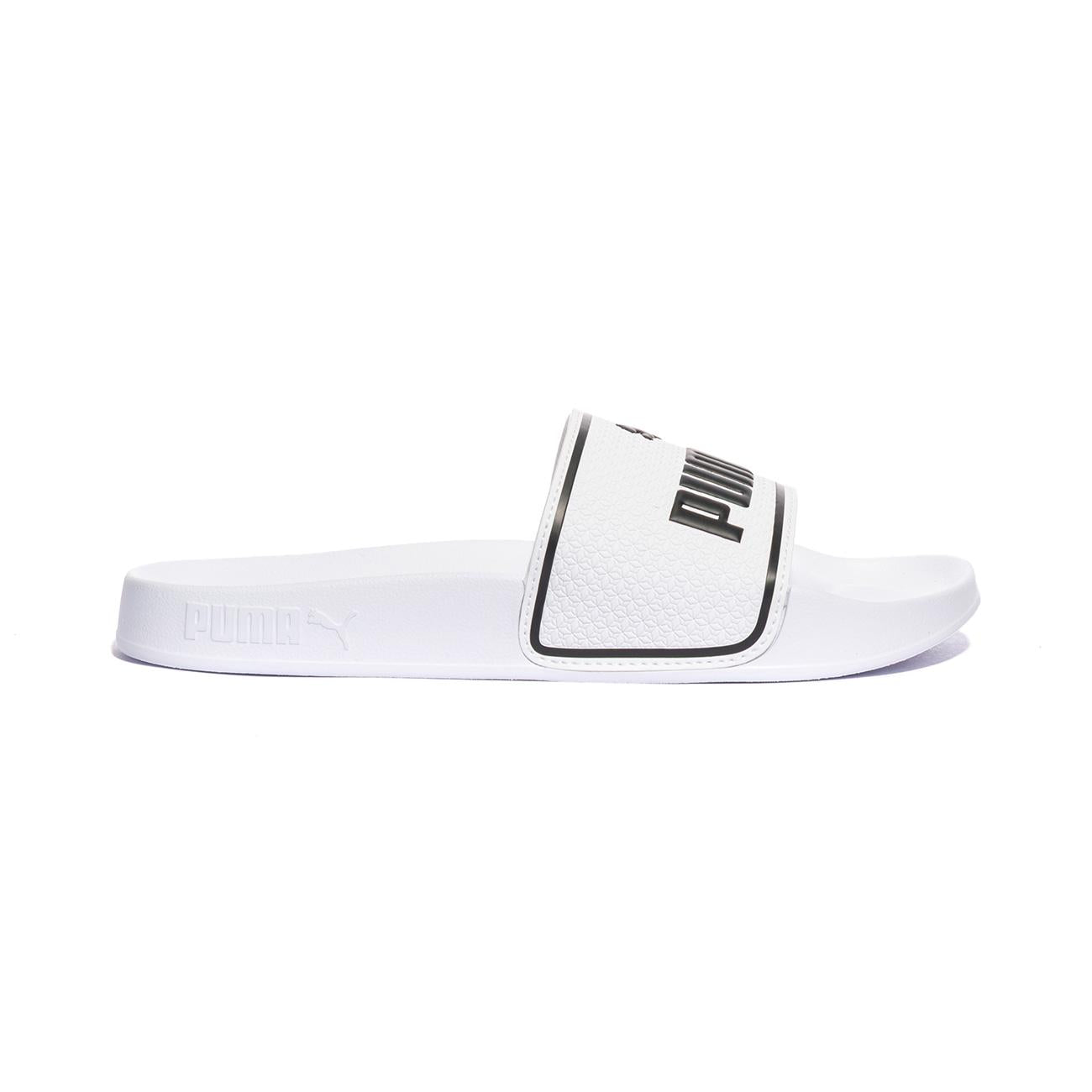 PUMA 384139-02 white Ciabatte Unisex Bambino 