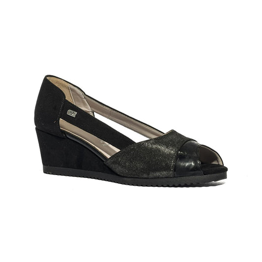 VALLEVERDE 45130 BLACK Decollete Donna 