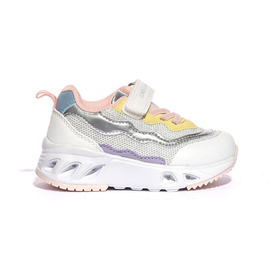 LUMBERJACK SGI5512-002 WHITE MULTICOLOR M0402 Sneakers Bambina 