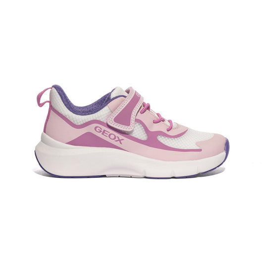 GEOX J65PAC 1454 PINK WHITE    C0550 Sneakers Bambina 