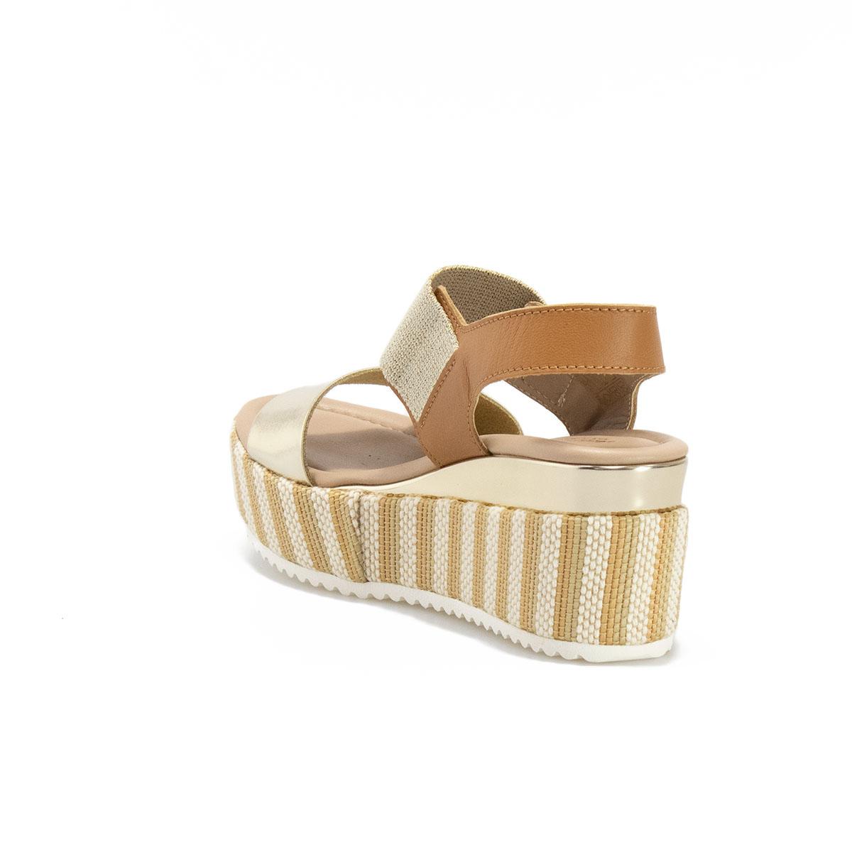 VALLEVERDE 32430 PLATINO Sandali Donna 