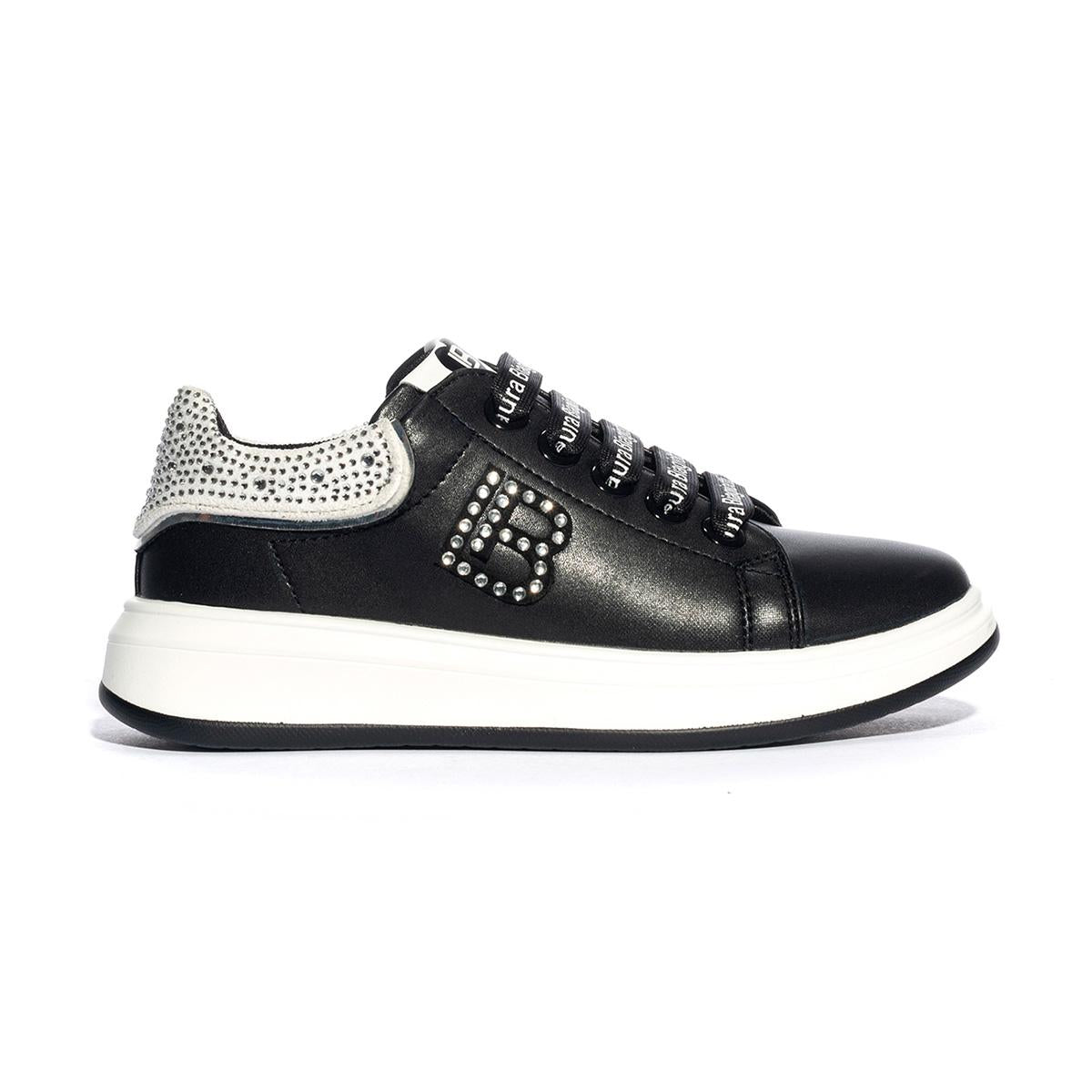 LAURA BIAGIOTTI 8781 BLACK WHITE Sneakers Bambina 