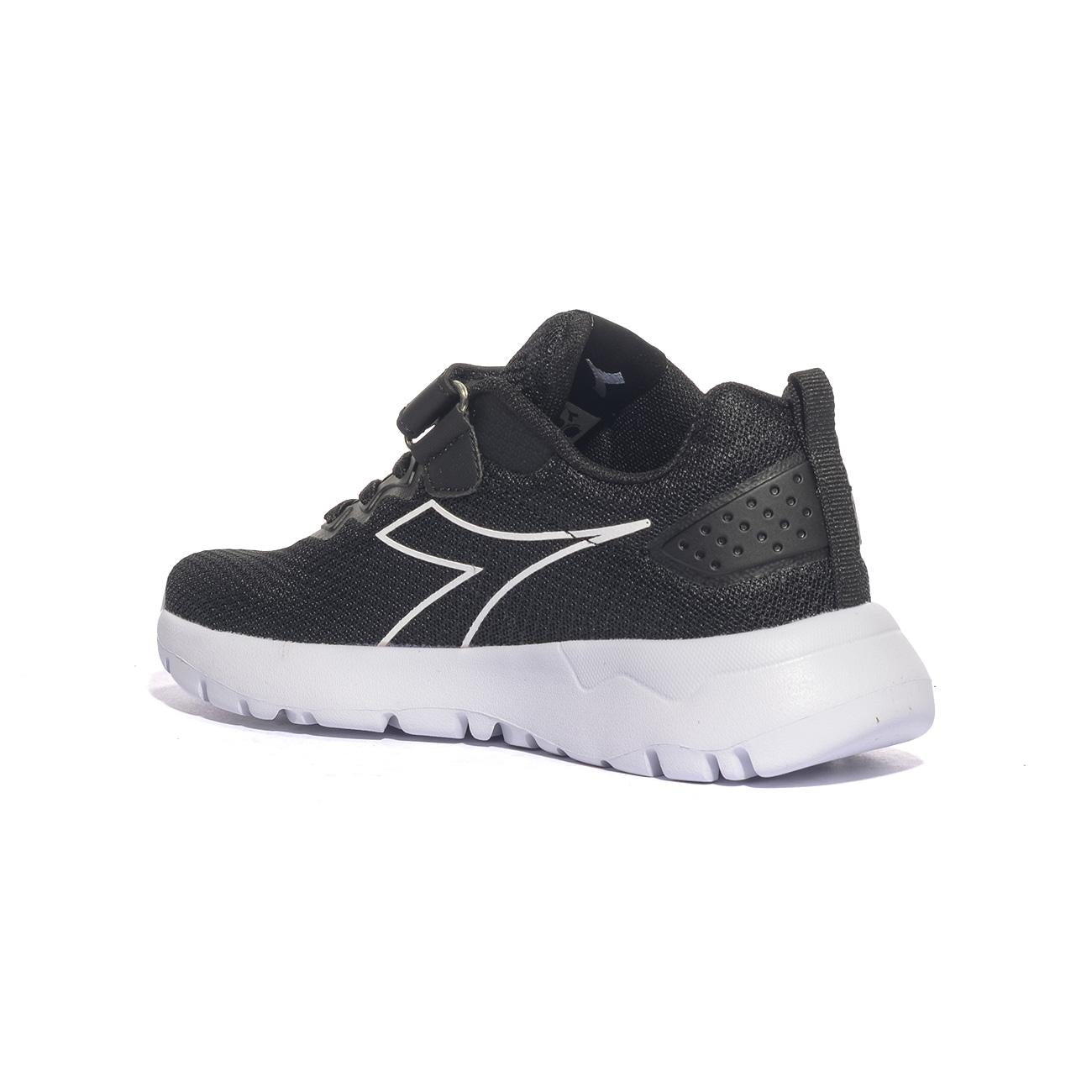 DIADORA 101182001 BLACK  WHITE Sneakers Unisex Bambino 