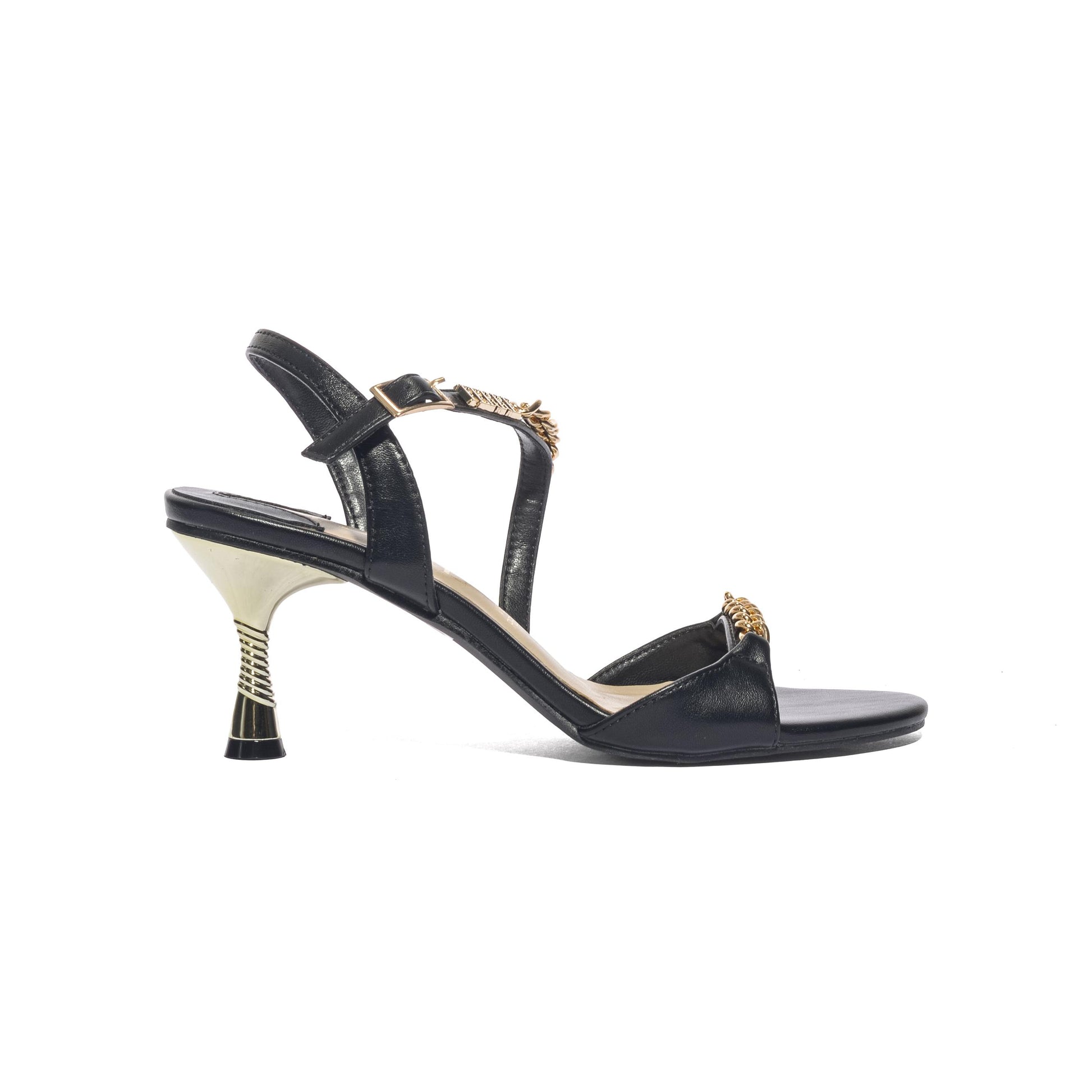 FERRE' F811 BLACK Sandali Donna 