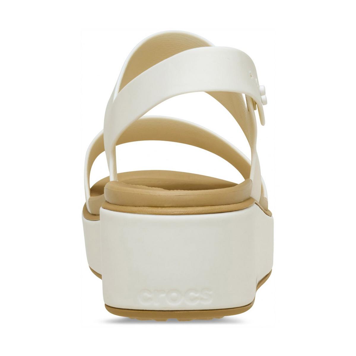 CROCS CR.211802 CHALK TAN SANDALO Donna 