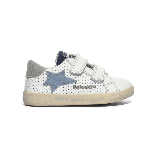 FALCOTTO 0012019043.15.1N22 WHITE CELESTE Sneakers Bambino 