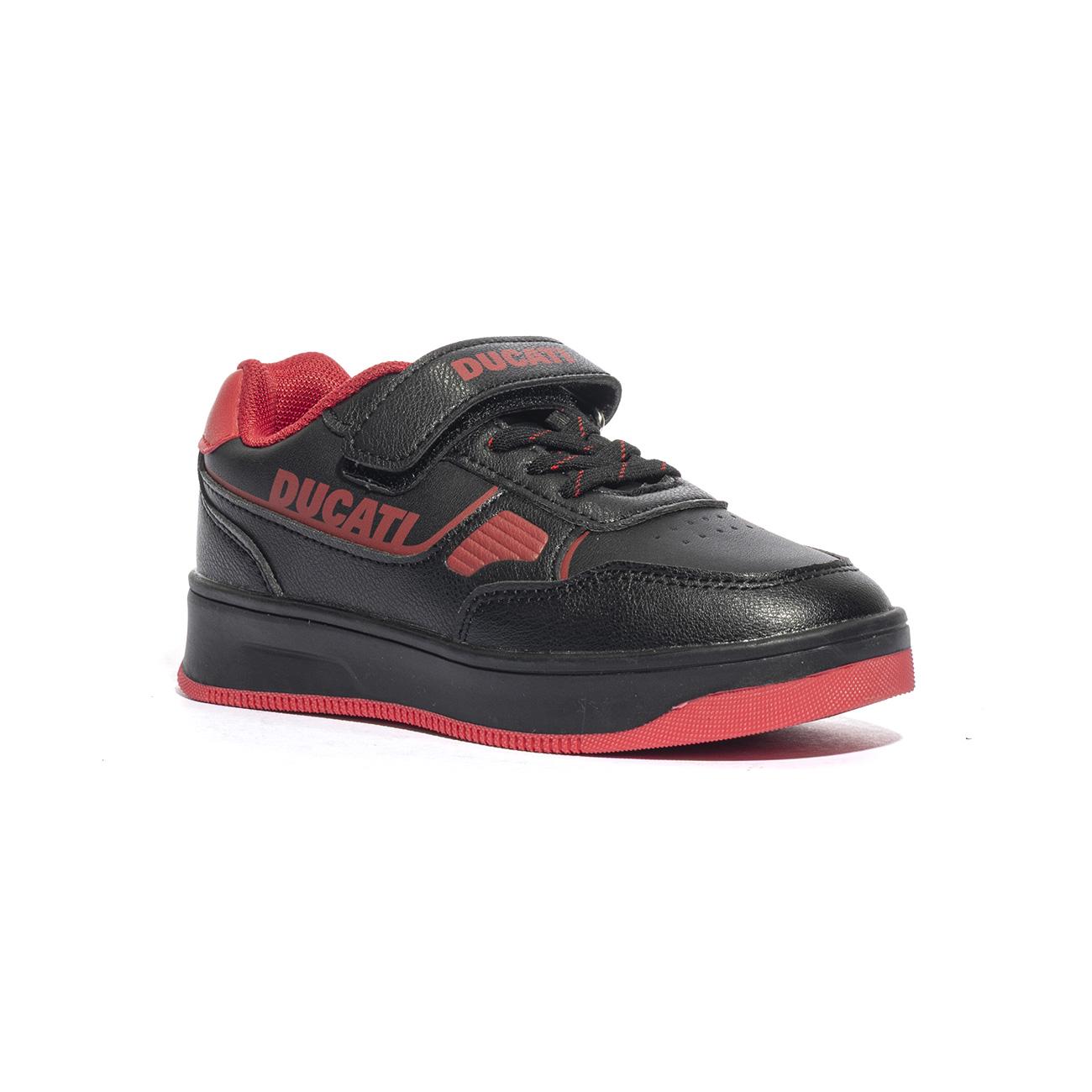 DUCATI DU23P200 TOTAL BLACK Sneakers Bambino 