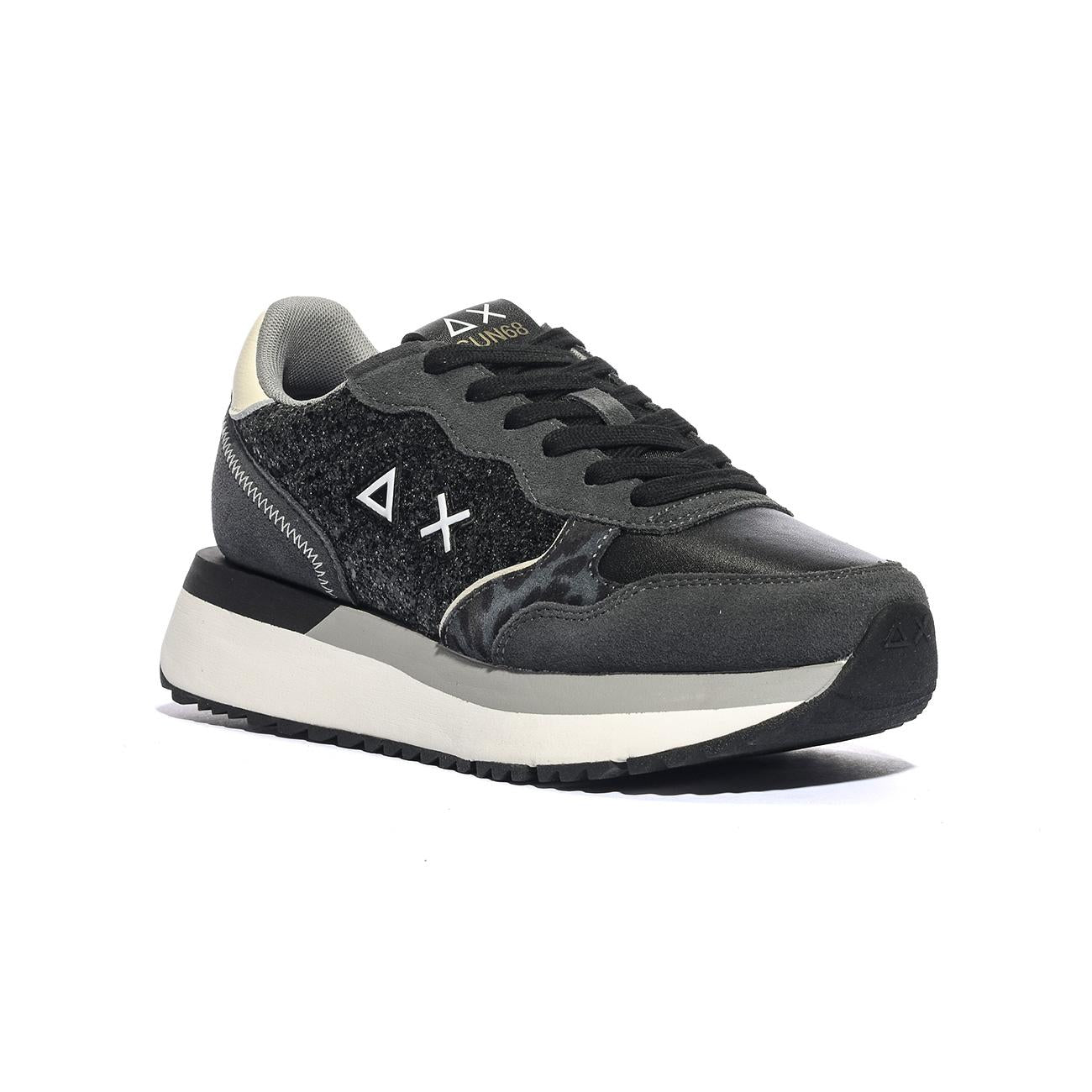 Sneakers Sun68 BIG ALLY GLITTER Nere Z45212NERO SUN 68