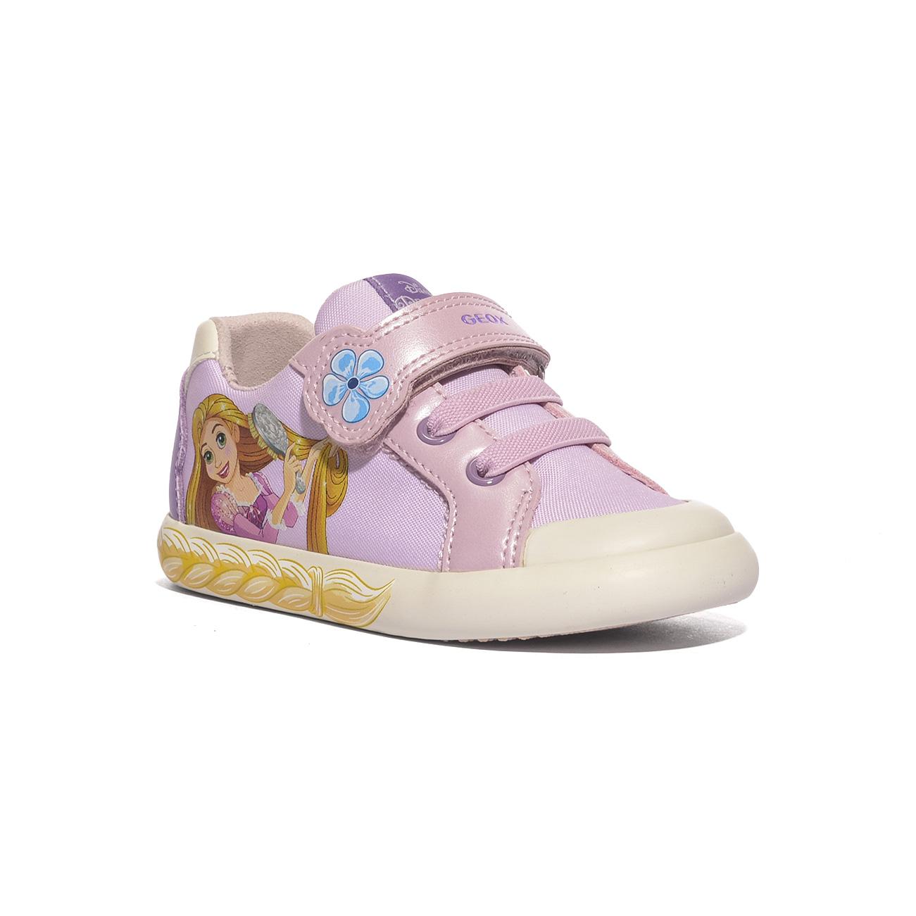 GEOX B651MA 011AJ PINK DK LILAC    C8058 Sneakers Bambina 