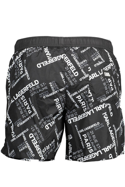 KARL LAGERFELD KL22MBM09_NERO_BLACK Nero Costumi Uomo 