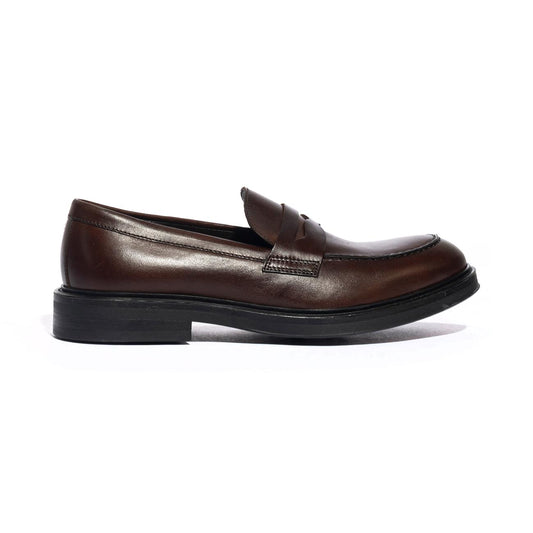 KEYS K9931 DK BROWN Mocassini Uomo 