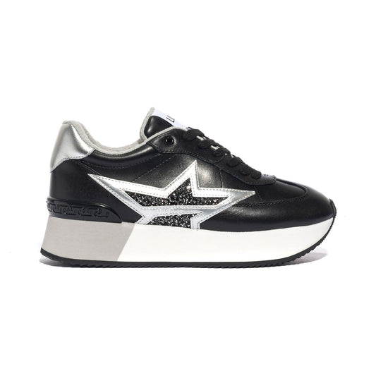 LIUJO BF4039PX52701039 BLACK SILVER Sneakers Donna 