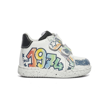 FALCOTTO 0012018217.01.1N21 WHITE BLACK Sneakers Bambino 