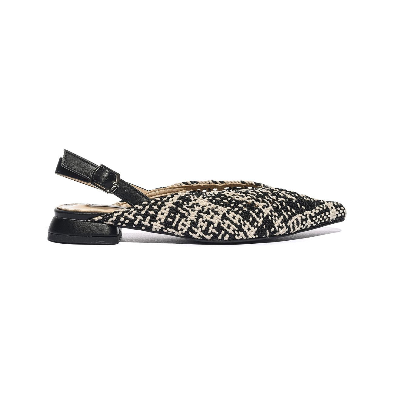 KEYS K10660 BLACK BEIGE Ballerine Donna 