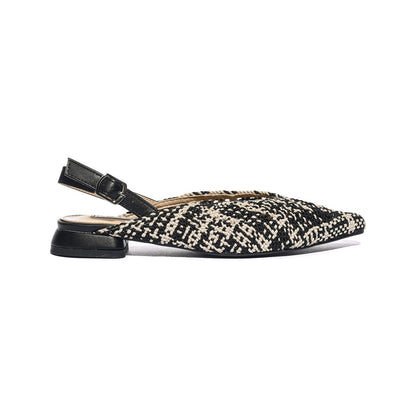 KEYS K10660 BLACK BEIGE Ballerine Donna 
