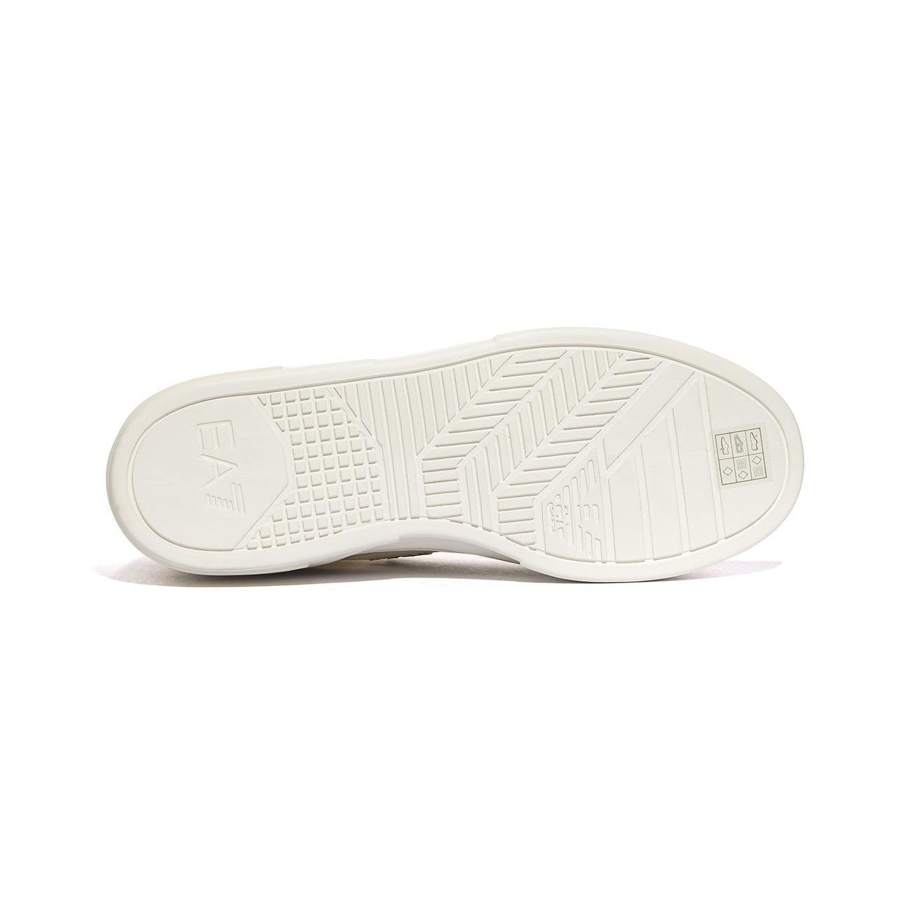 ARMANI 7X000338 TRIPLE WHITE M. Sneakers Uomo 