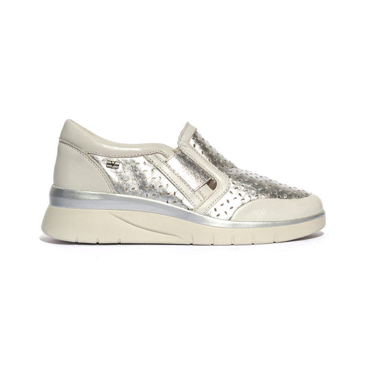 VALLEVERDE 36350 ARGENTO Slip-on Donna 