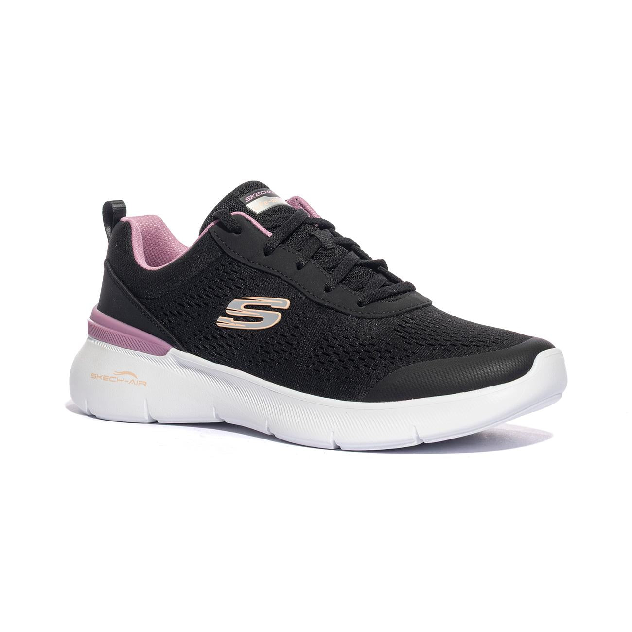 SKECHERS 150370 BKMV Sneakers Donna 