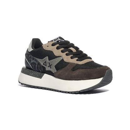 Sneakers Sun68 BIG STARGIRL MIX MATERIAL Nere Z45221NERO SUN 68
