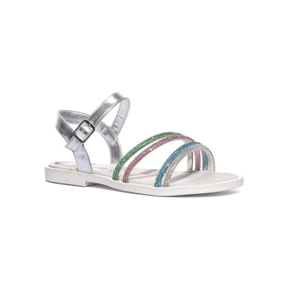 ASSO AG17910 SILVER MULTICOLOR Sandali Bambina 