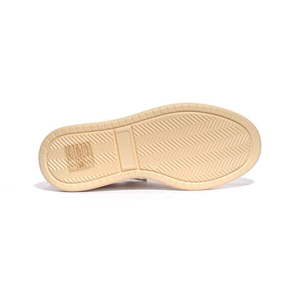 4US 42703 CREMA BEIGE Sneakers Bambina 