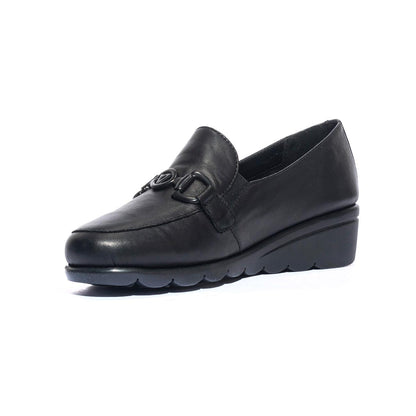 VALLEVERDE VS10307 NAPPA NERO Mocassini Donna 