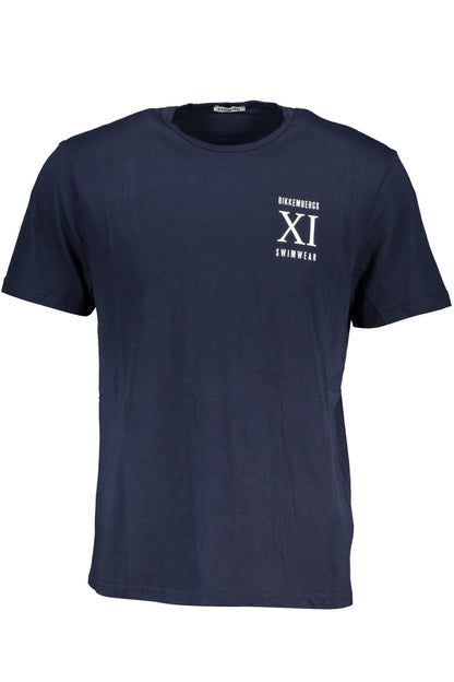BIKKEMBERGS BKK1MTS05_BLNAVY Blu T-Shirt Uomo 