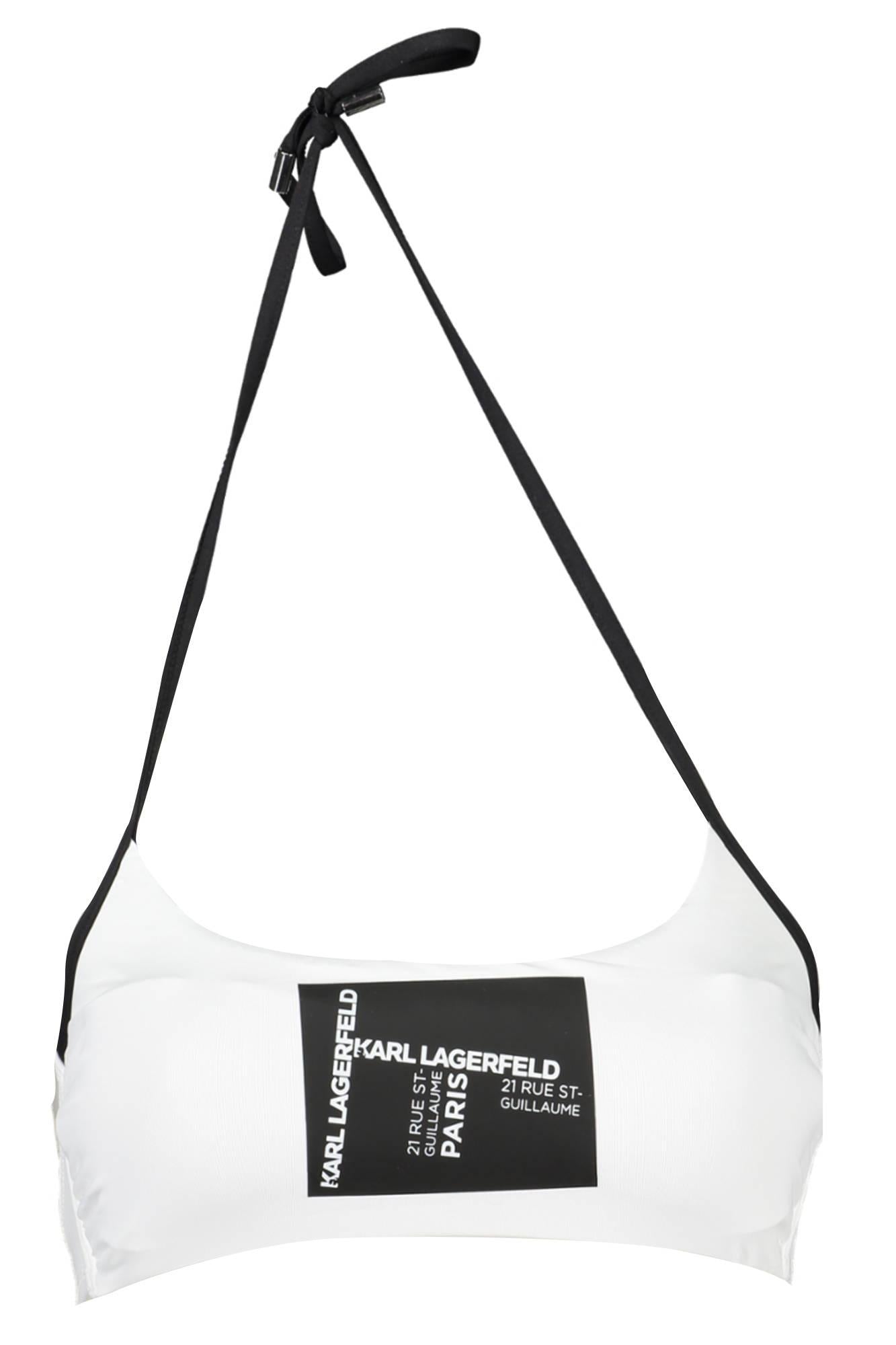 KARL LAGERFELD KL20WTP23_80D41EB_BIANCOWHIT Bianco Costumi Donna 