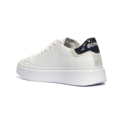 SUN 68 Z34226 BIANCO NERO Sneakers Donna 