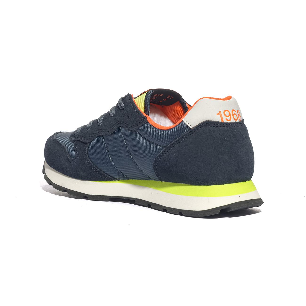 Sneakers Sun68  BOY'S TOM FLUO ( TEEN) Blu Z34302TNAVY BLUE SUN 68