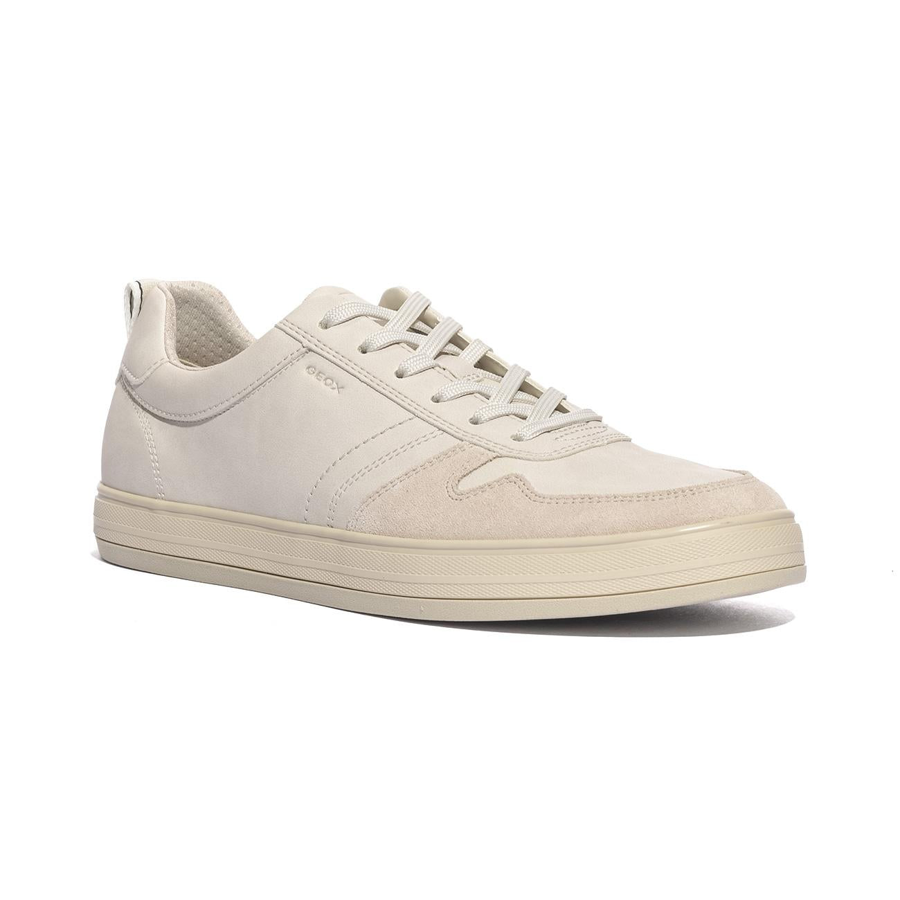 GEOX U65LSE 0EK22 OFF WHITE  C1002 Sneakers Uomo 
