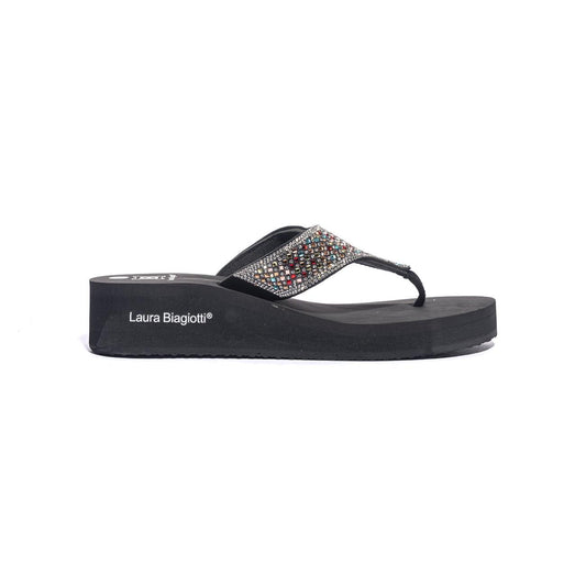LAURA BIAGIOTTI 9111 BLACK Ciabatte Donna 